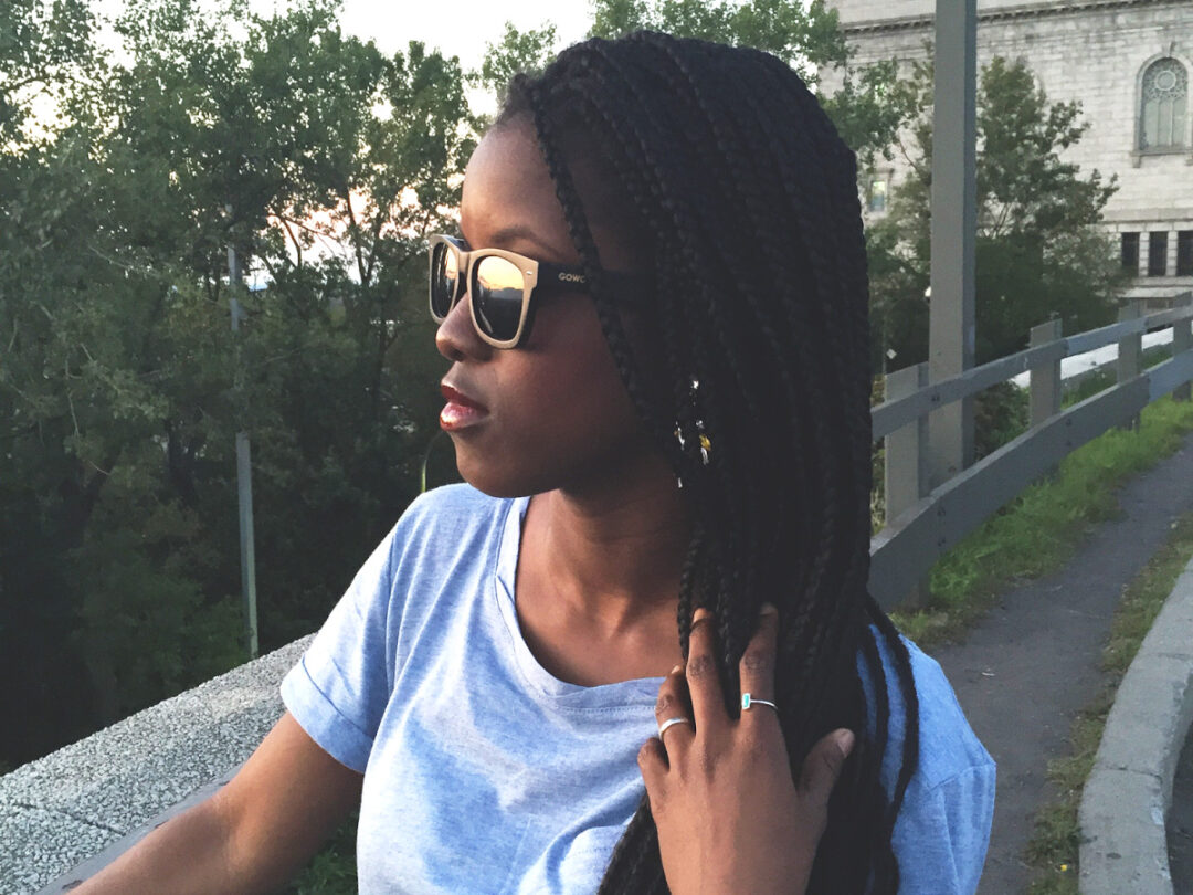 wayfarer style sunglasses black girl 1