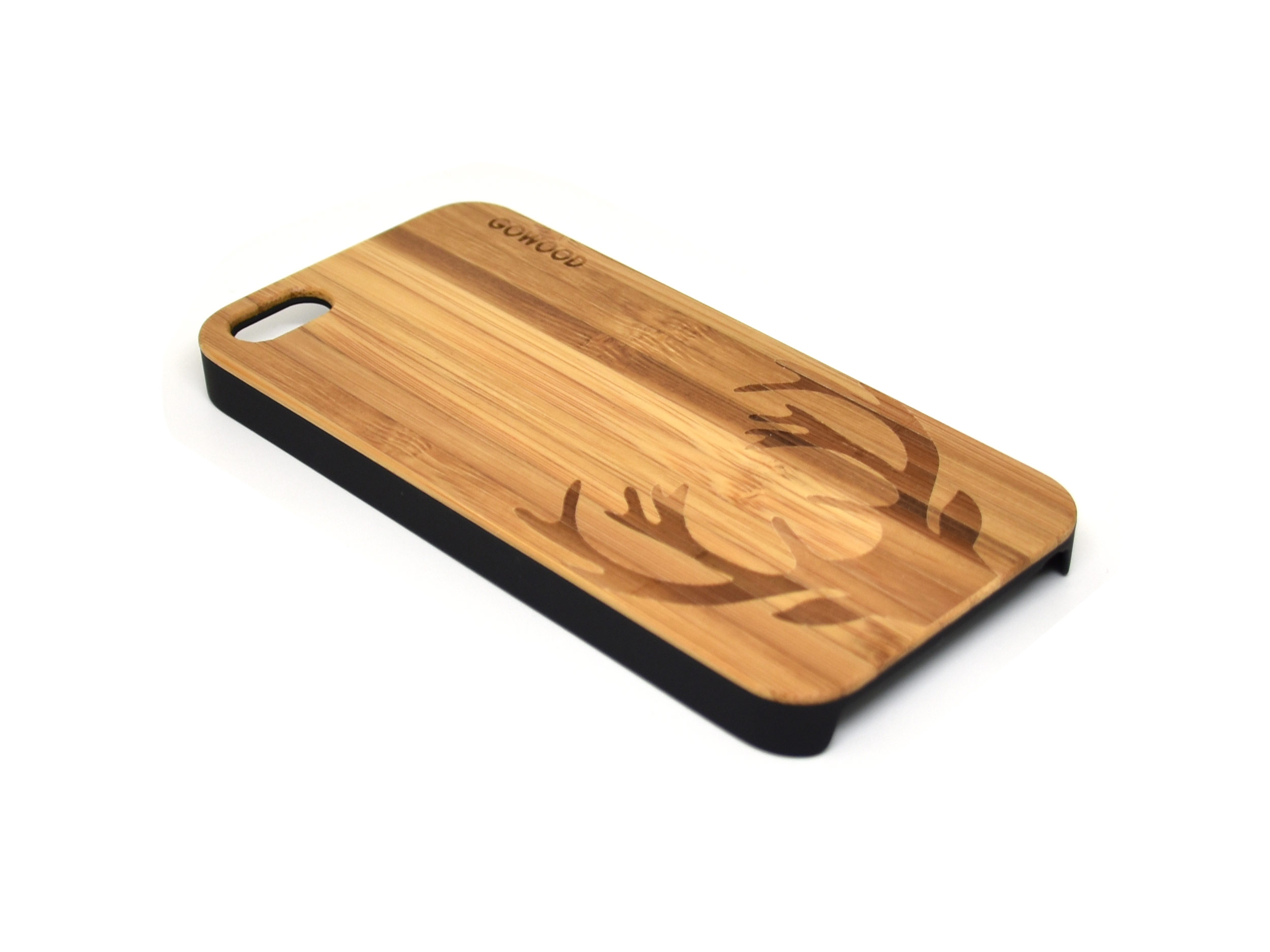 iPhone 5 case deer left angle