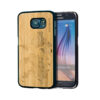 Samsung Galaxy S6 case bamboo world map