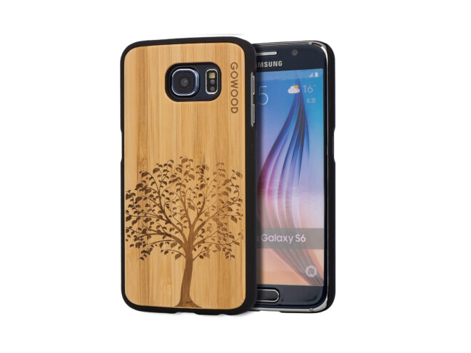 Étuis Samsung Galaxy S6 en bois, coques Galaxy S6 en bois | Go Wood