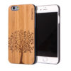 iPhone 6 case bamboo tree wood front