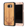 Samsung Galaxy S7 Edge wood case deer main
