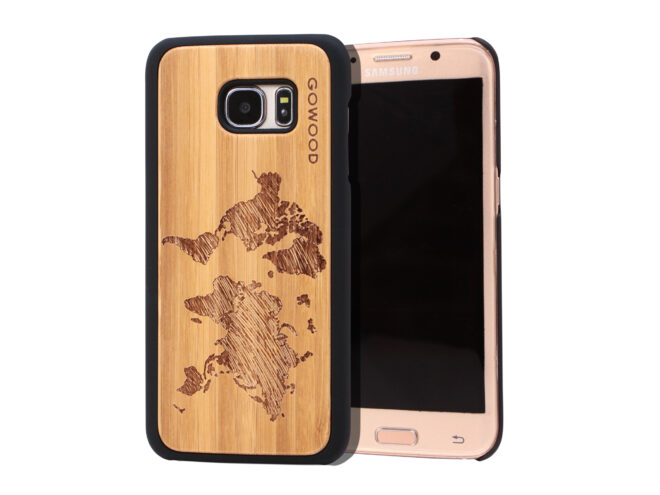Étuis Samsung Galaxy S7 Edge en bois, coques Galaxy S7 Edge en bois