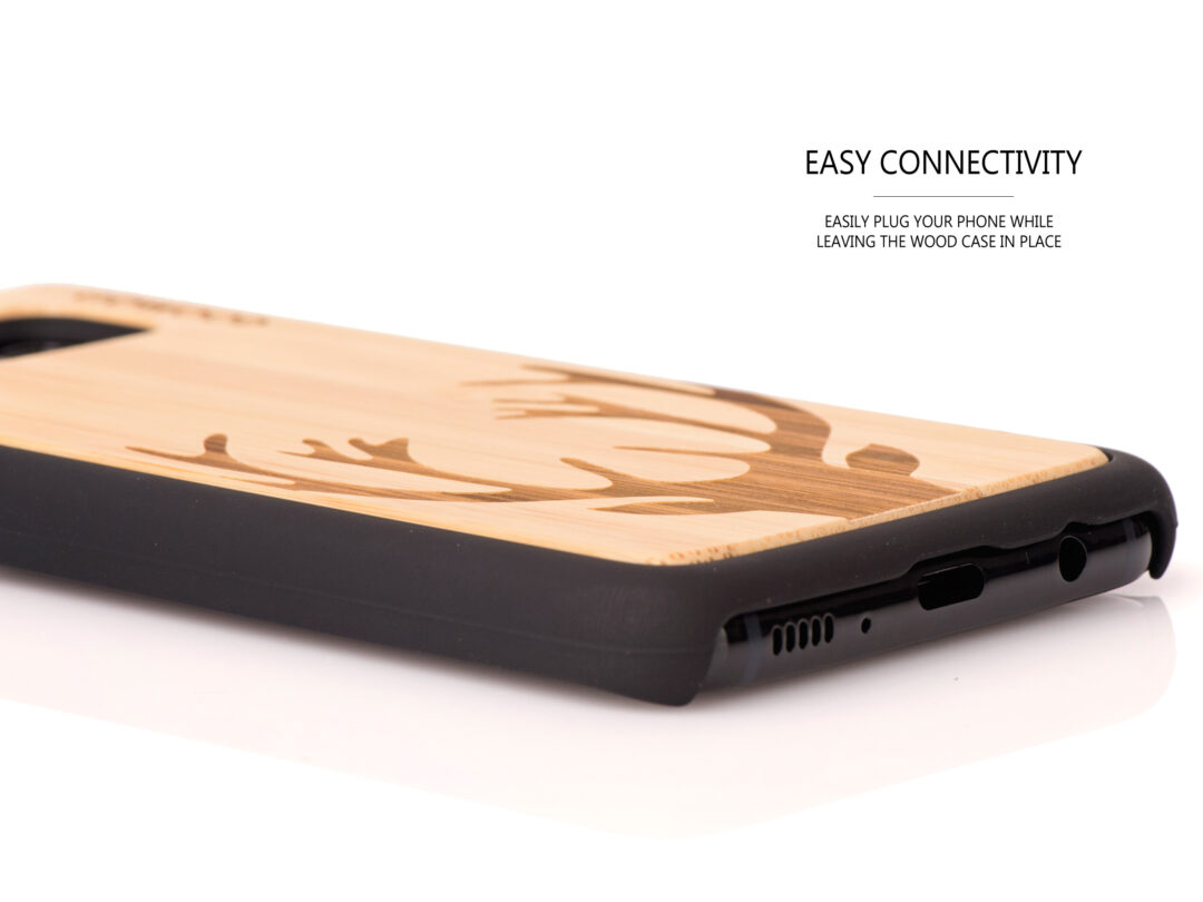 Samsung Galaxy S8 wood case - socket