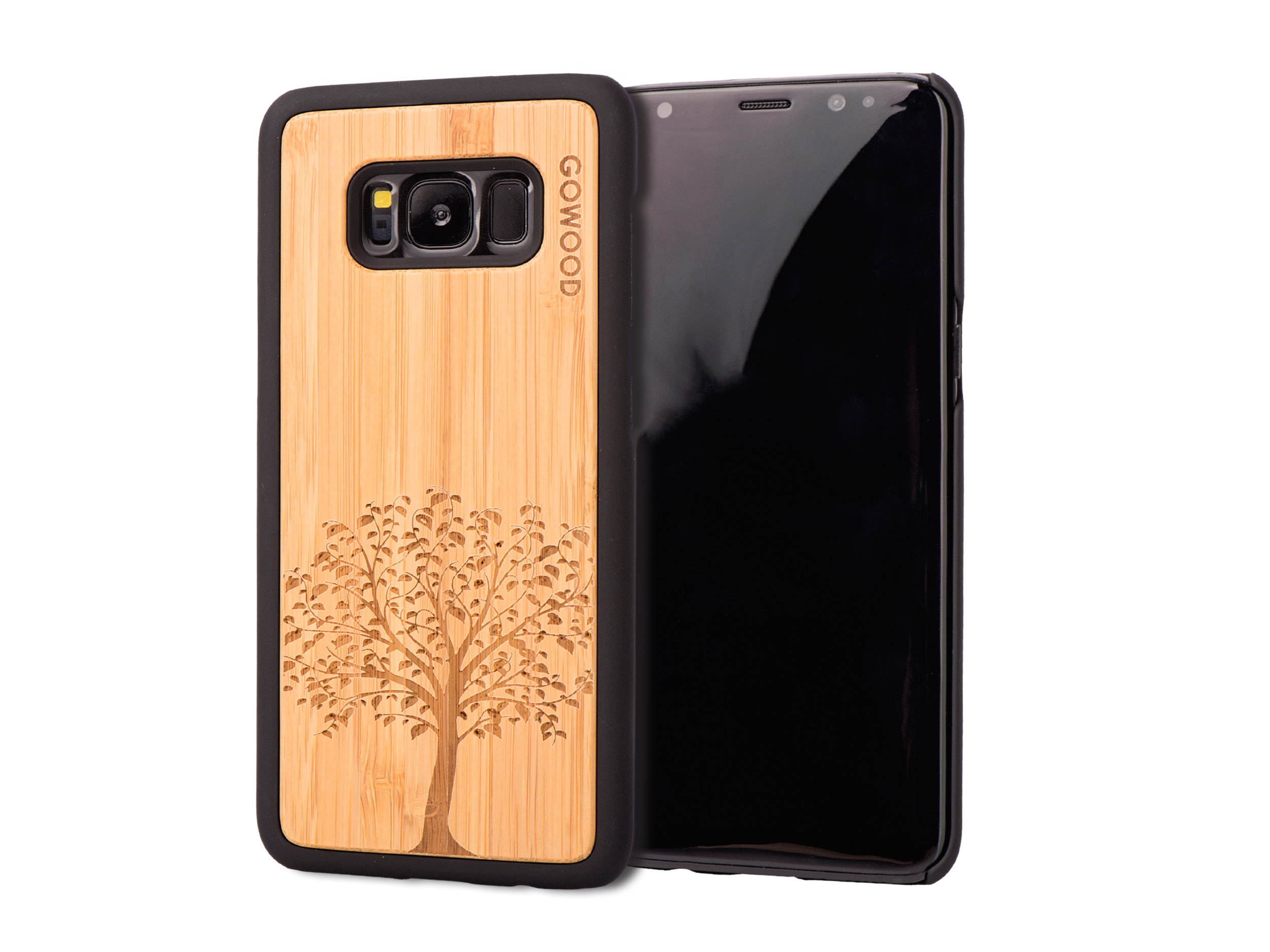 Samsung Galaxy S8 wood case tree
