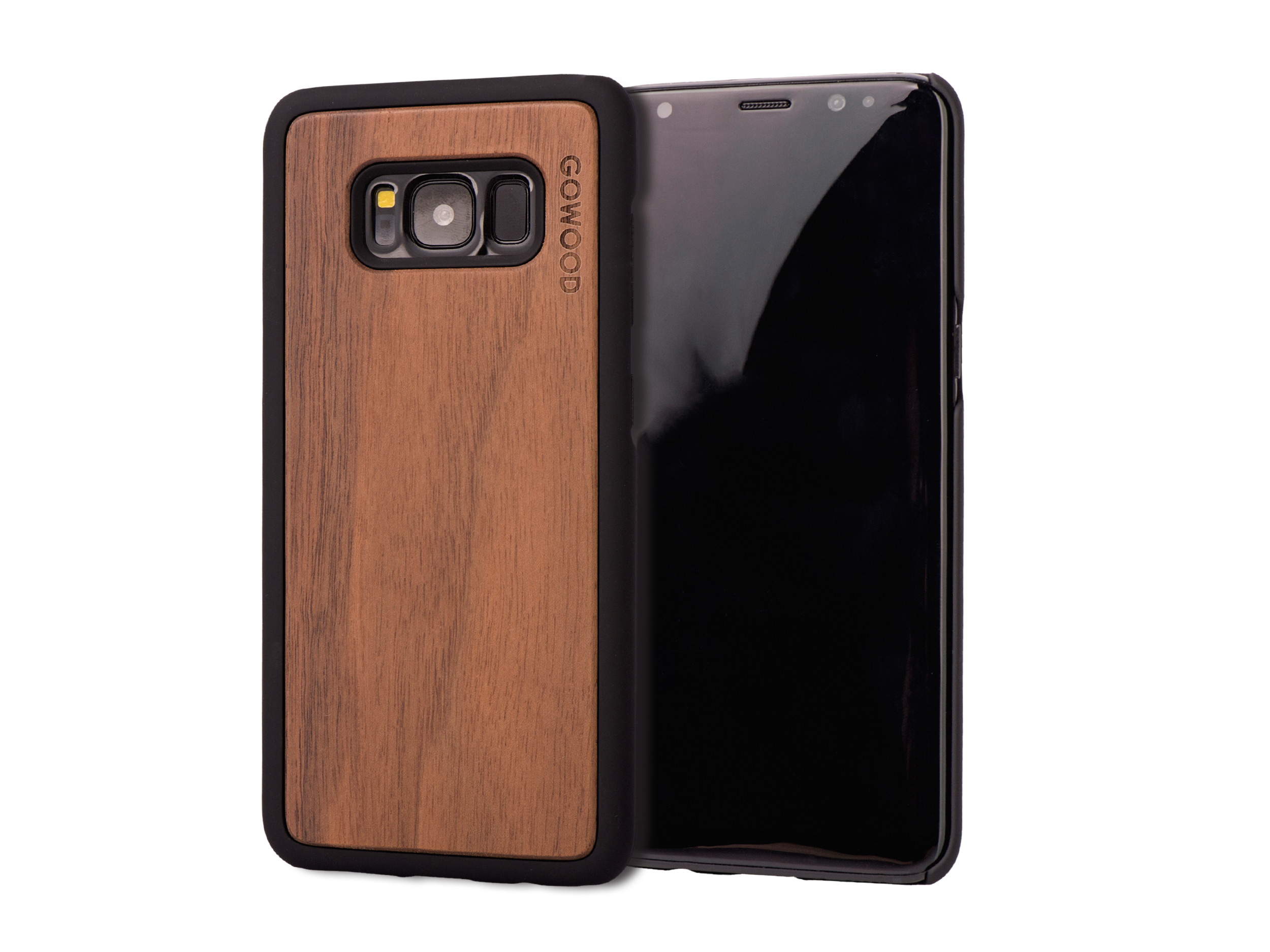 Samsung Galaxy S8 wood case walnut