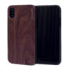 iPhone X and XS wood case walnut