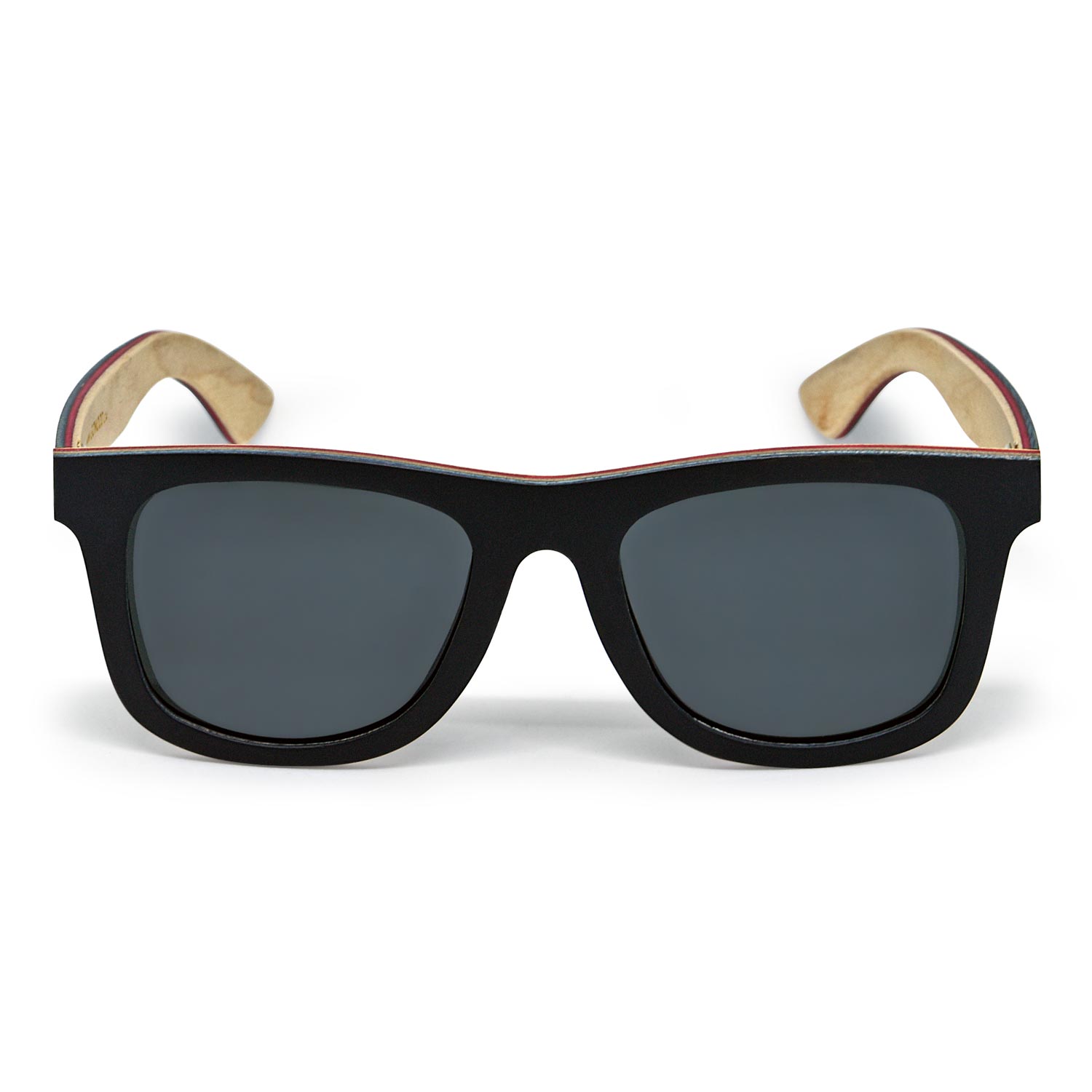 Black maple wood sunglasses