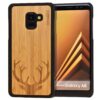 Samsung Galaxy A8 wood case deer front