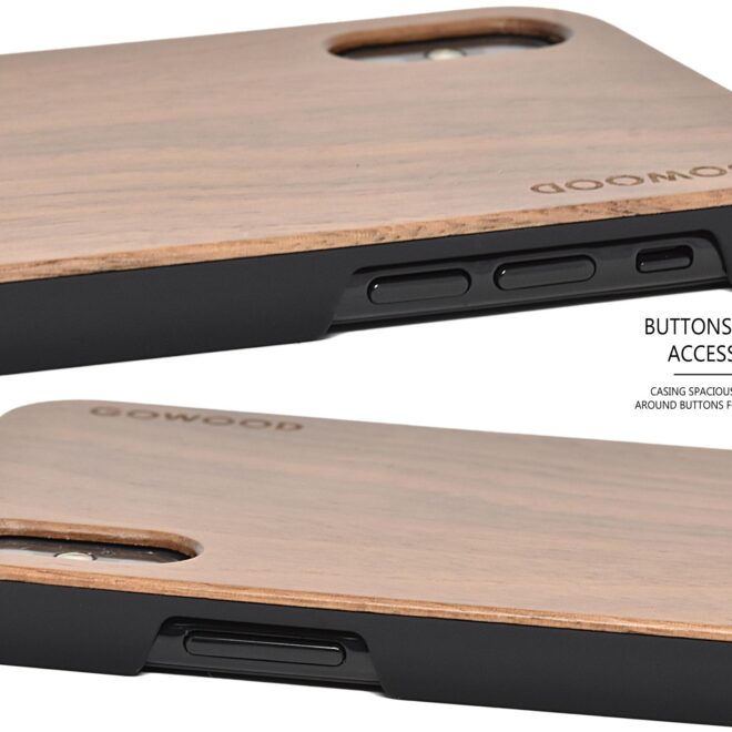 iPhone XS MAX wood case walnut