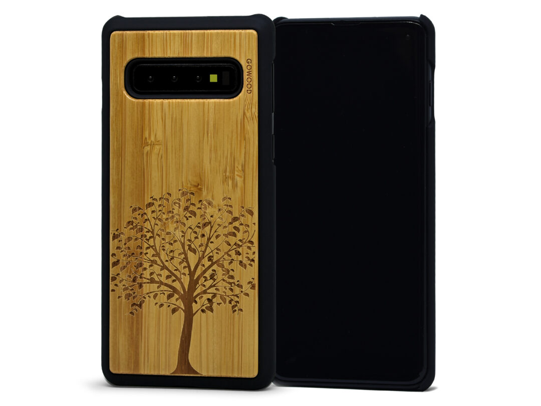 Samsung Galaxy S10 wood case tree