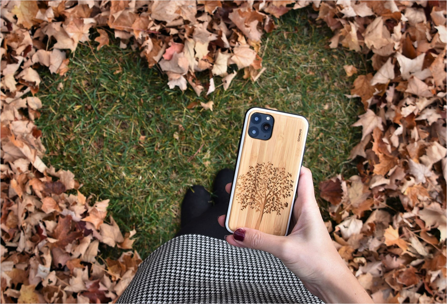 iPhone 11 Pro wood case