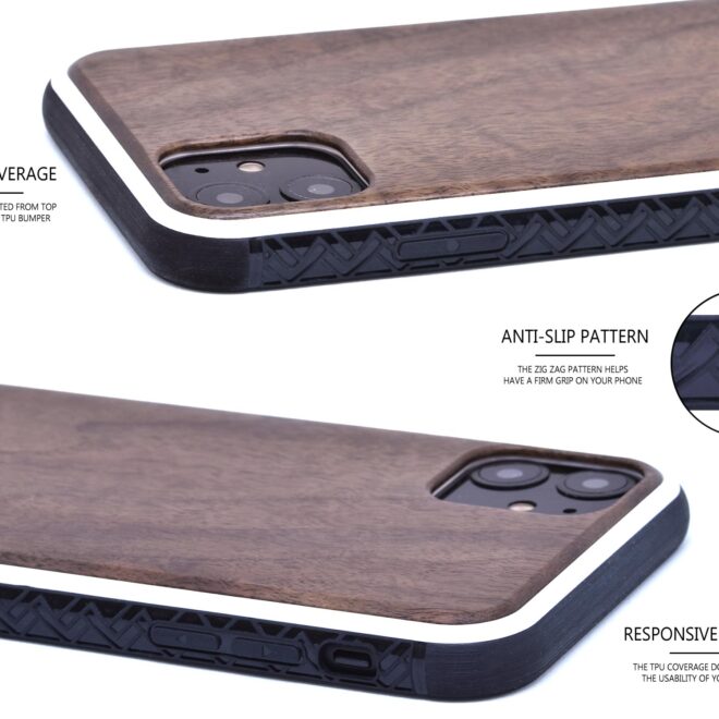 iPhone 11 wood case w