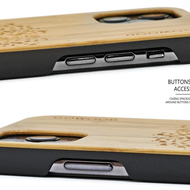 iPhone 11 Pro wood case bamboo tree