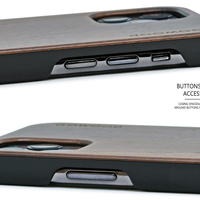 iPhone 11 Pro wood case walnut