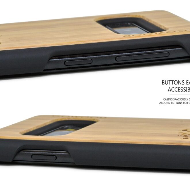 Étui Samsung Galaxy S10 en bois de bambou