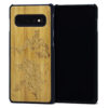 Samsung Galaxy S10 wood case bamboo worldmap