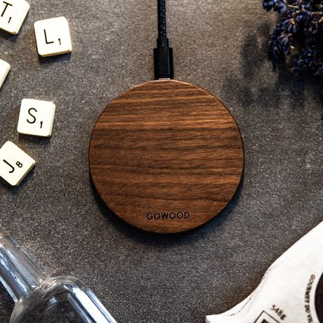 Walnut Wood Wireless Charger