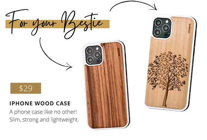Wood phone cases