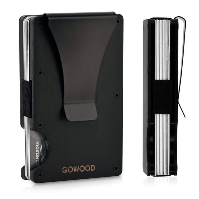 Dark Wood RFID Wallets by GOWOOD